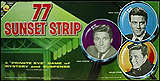 77 Sunset Strip - image of board game of the show
